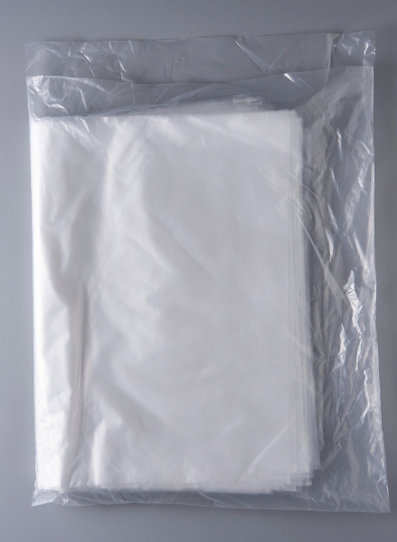 Курьерский пакет, ПРОЗРАЧНЫЙ, 400х500+40 мм, с клеевым клапаном, 30 мкм. (сейф пакет) 400 шт.