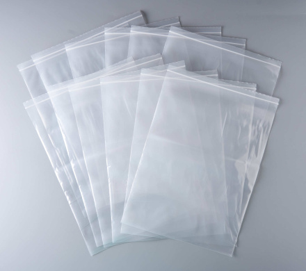 Пакет с замком Zip-Lock (Зип лок), 25х35 см, высокопрочный, 80 мкм, 100 шт.