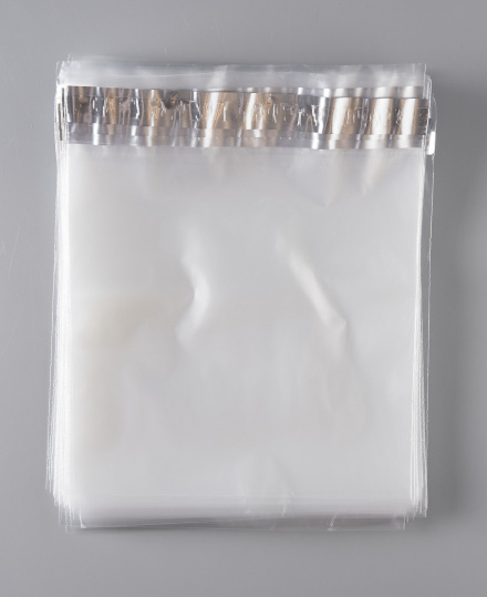 Курьерский пакет, ПРОЗРАЧНЫЙ, 200х200+40 мм, с клеевым клапаном, 30 мкм. (сейф пакет) 2000 шт.