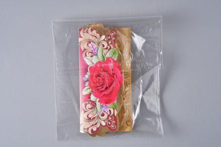 Пакет упаковочный ПП с клеевым клапаном, 16х22+6 см, 25 мкм, 1000 шт.