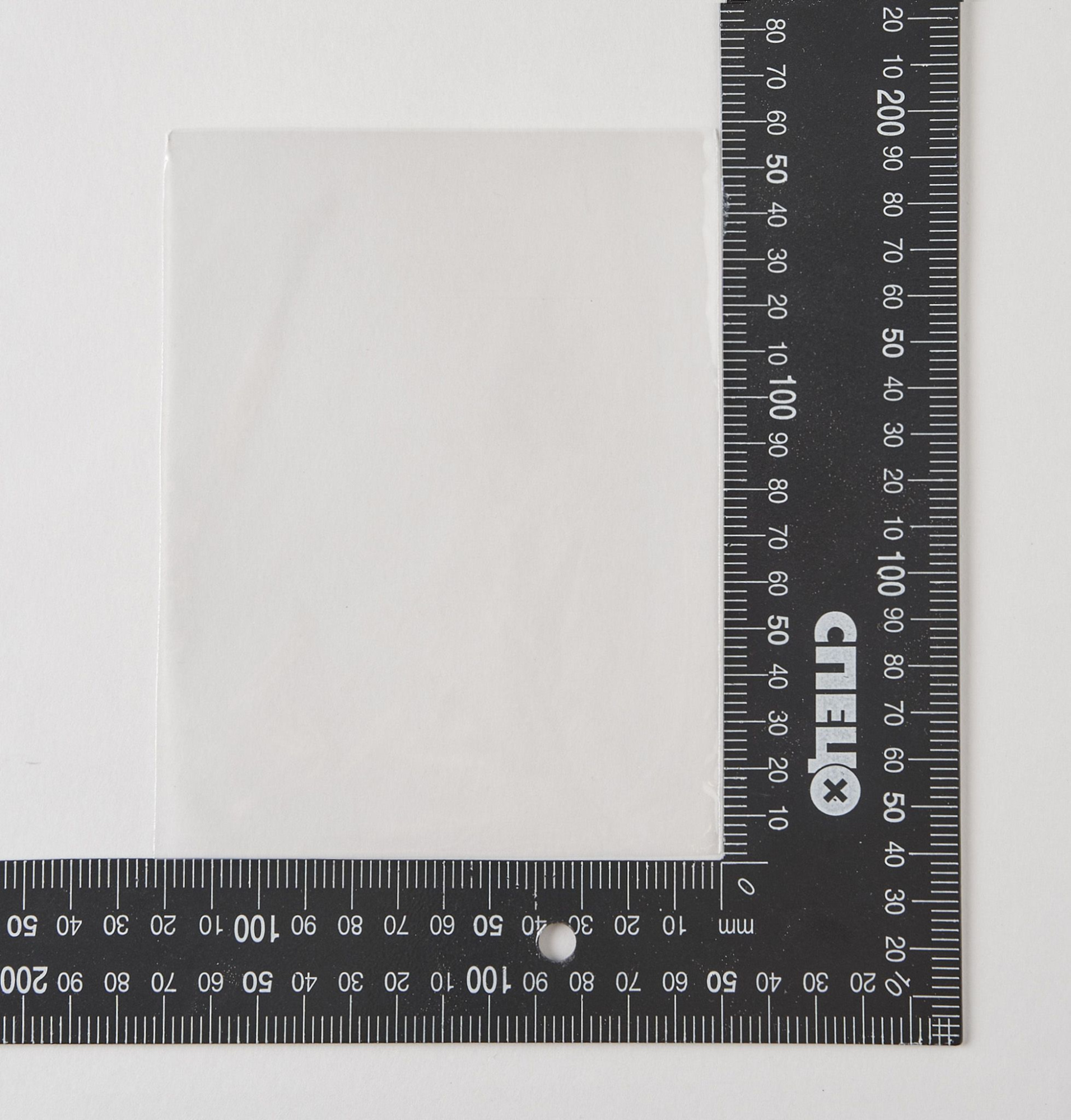 Пакет упаковочный БОПП, 12х16 см, ПОД ЗАПАЙКУ, 25 мкм 100 шт.