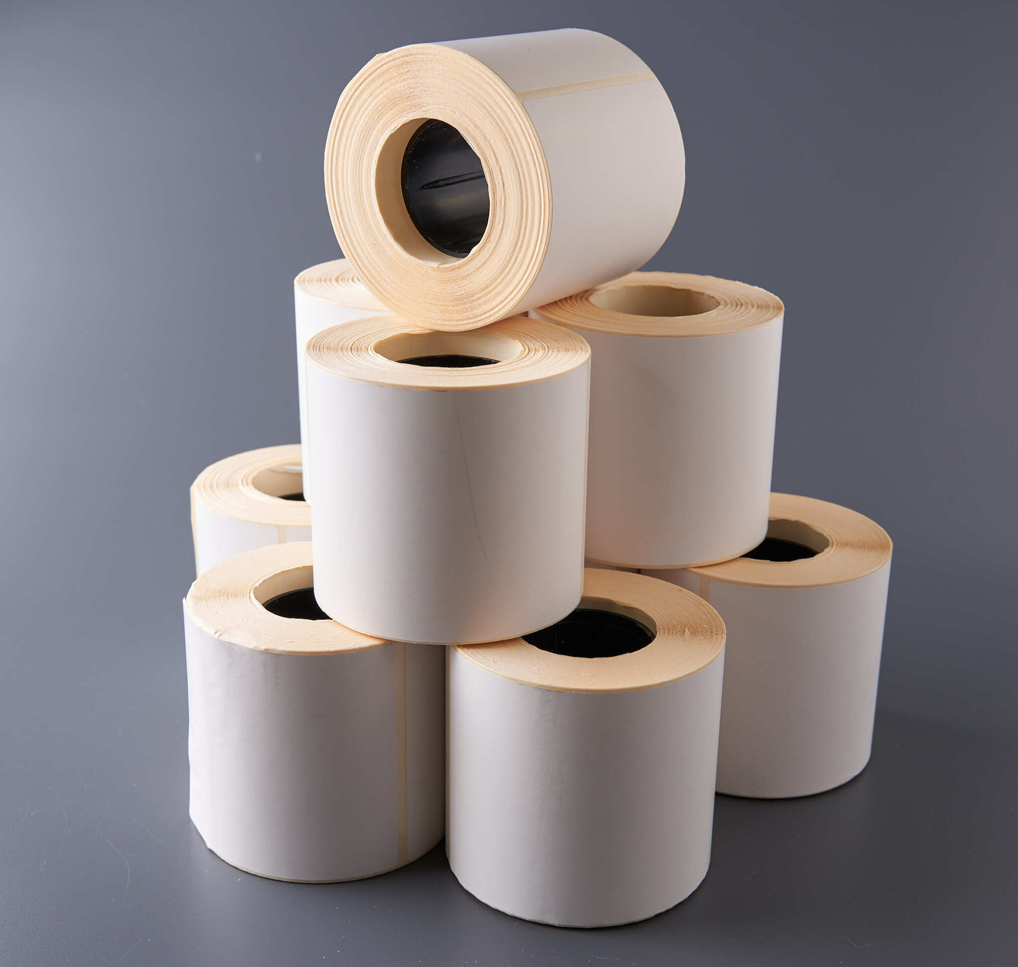 Термоэтикетки самоклеящиеся ЭКО, 75х120, 300 наклеек в рулоне, втулка 40 мм, упаковка 3 шт. (900 наклеек)