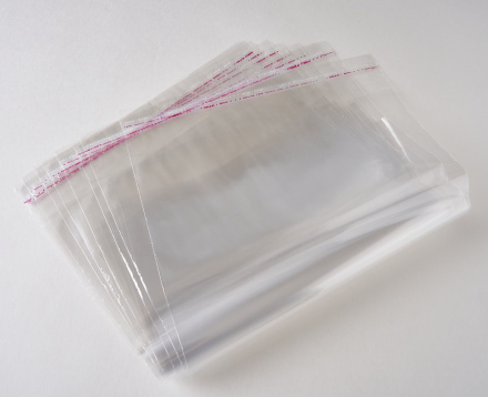 Пакет упаковочный ПП с клеевым клапаном, 25х35+5 см, 25 мкм, 100 шт.