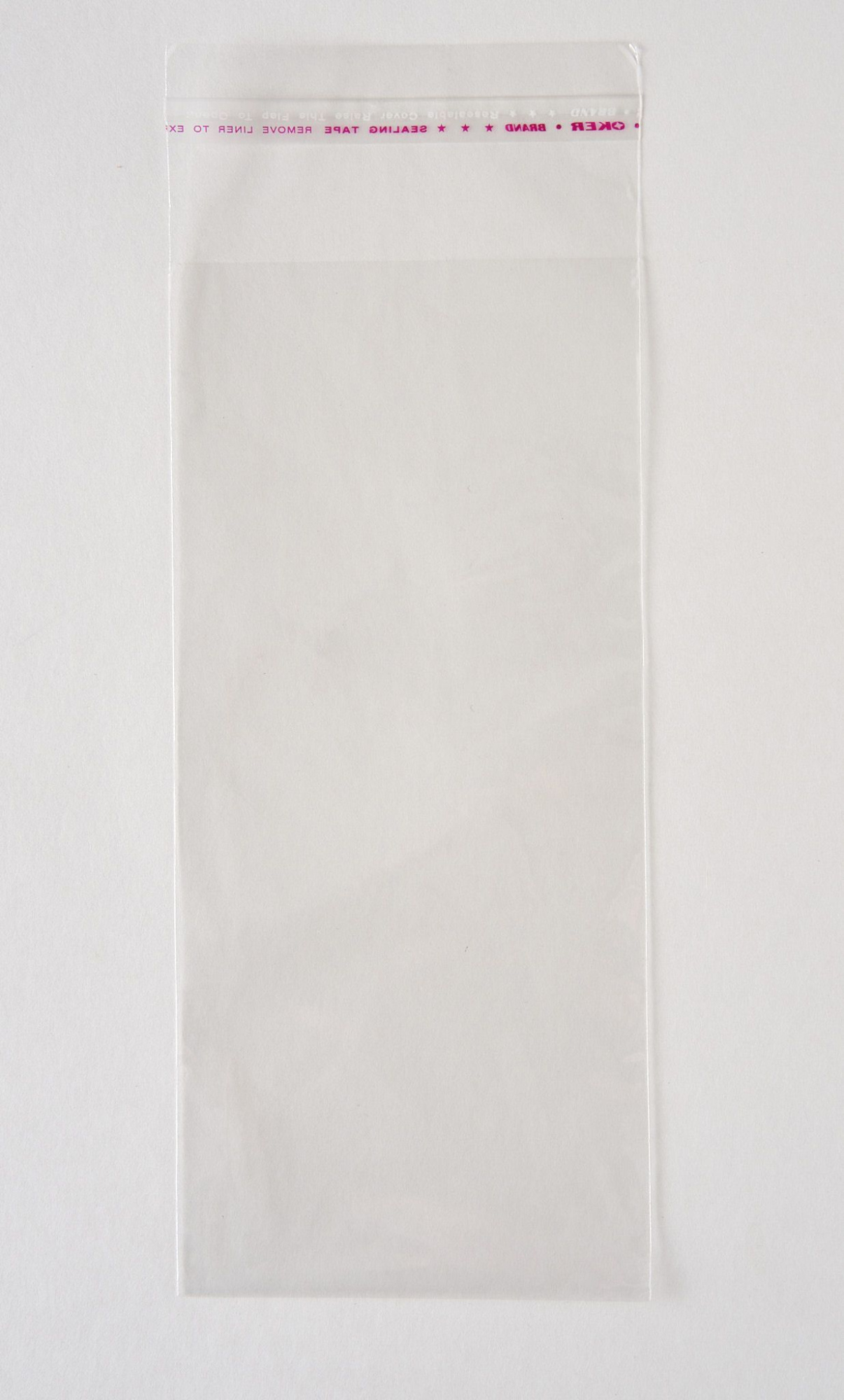 Пакет упаковочный БОПП с клеевым клапаном, 9х20+4 см, 20 мкм, 1000 шт.