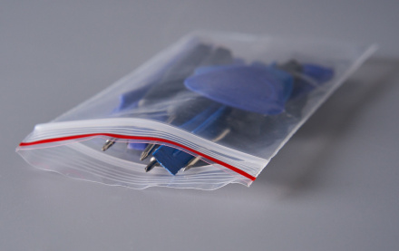 Пакет с замком Zip-Lock (Зип лок), 7х12 см, особопрочный, 80 мкм, 20000 шт.