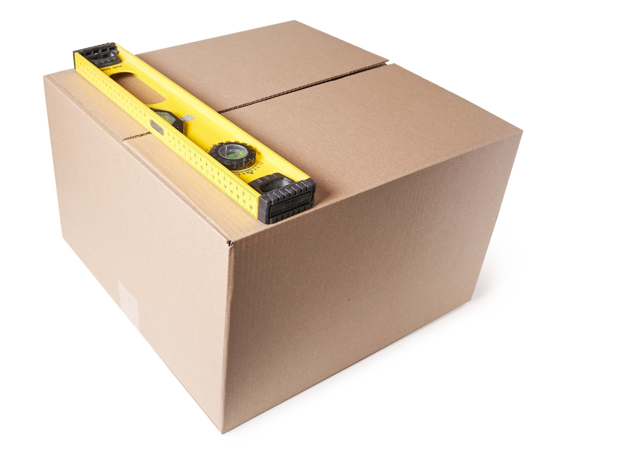 Коробка картонная, 40х40х25 см, объем 40 л, 10 шт. (Гофрокороб, 400х400х250 мм )