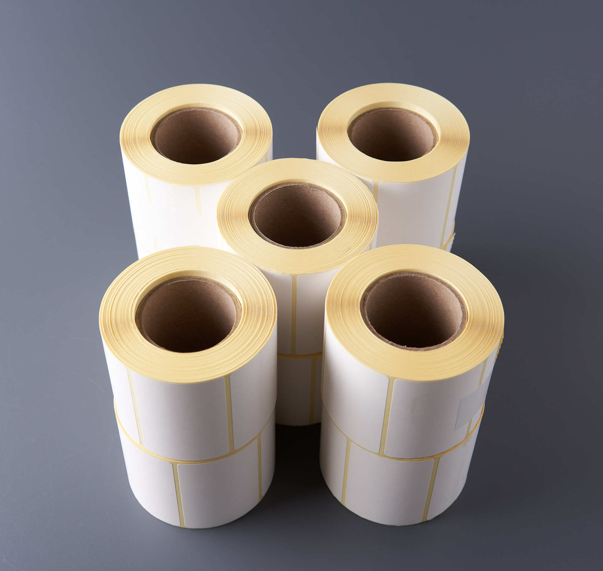 Термоэтикетки самоклеящиеся ЭКО, 58х40 мм, втулка 40 мм, 500 наклеек в ролике, упаковка 5 шт. (2500 наклеек)