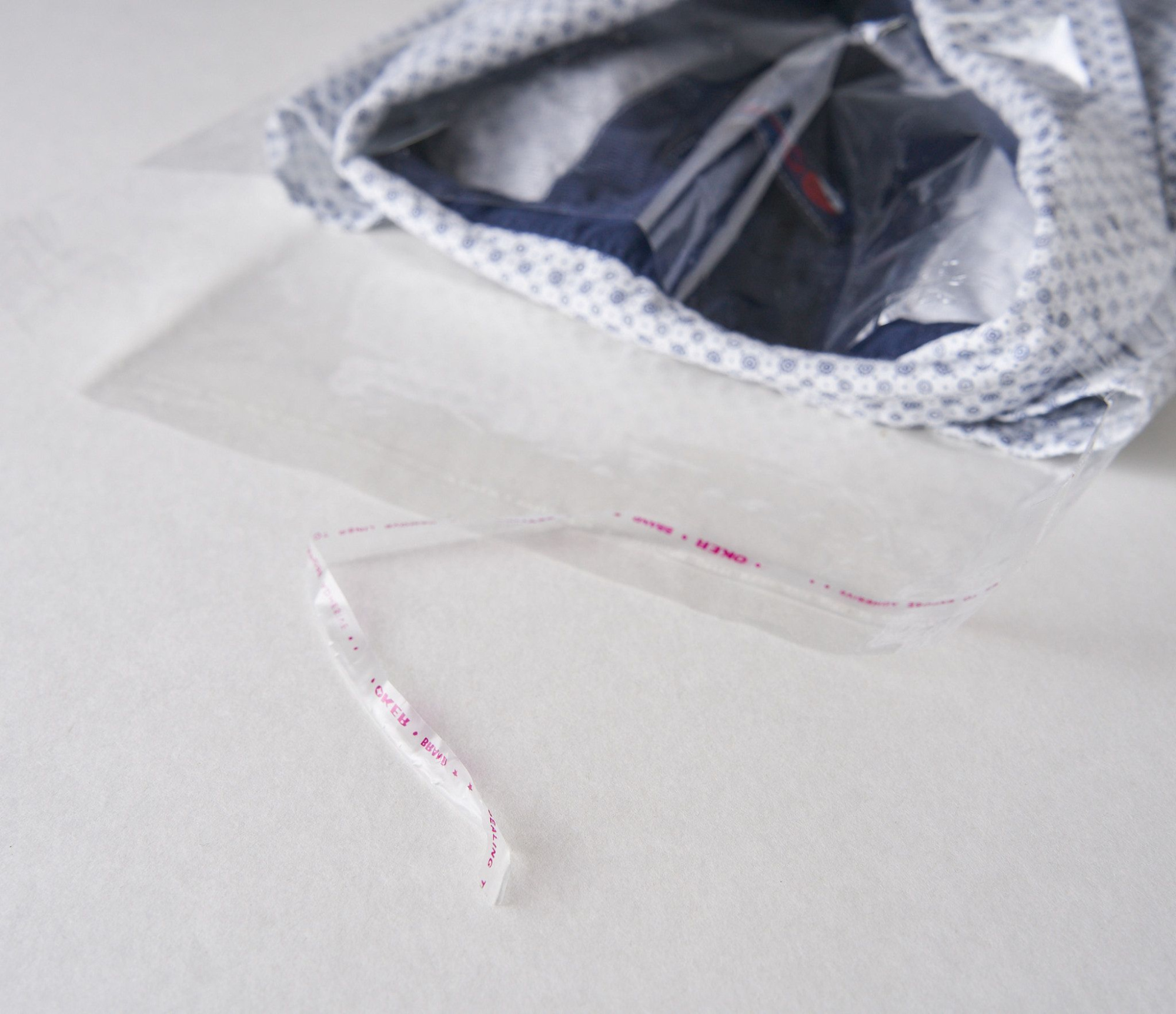 Пакет упаковочный ПП с клеевым клапаном, 25х35+5 см, 25 мкм, 100 шт.