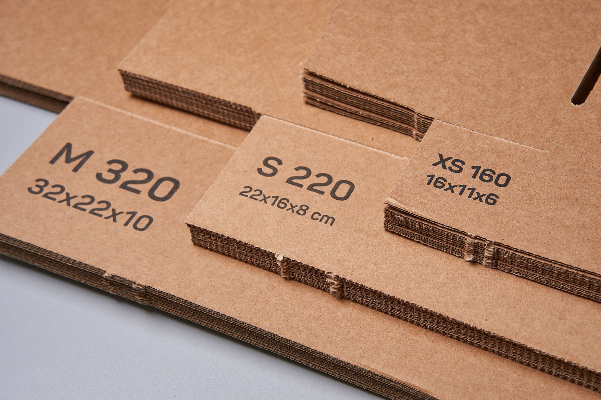 Коробка картонная самосборная, 32х22х10 см, объем 7 л, 10 шт, (Гофрокороб 320х220х100 мм, короб самосборный, почтовый).