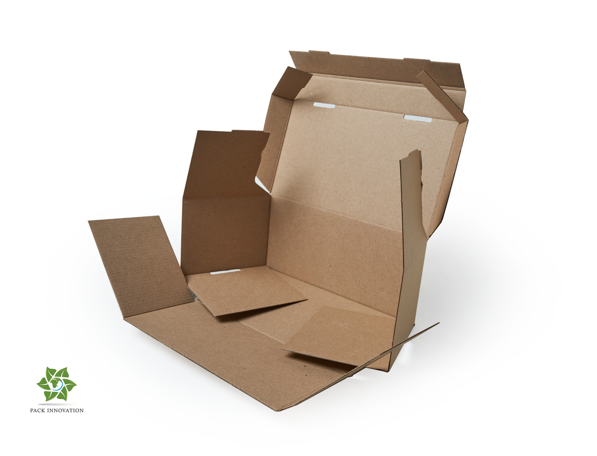 Коробка картонная самосборная, 21х11,4х9,2 см, объем 2,2 л, 50 шт. (Гофрокороб 210х114х92 мм, короб самосборный)