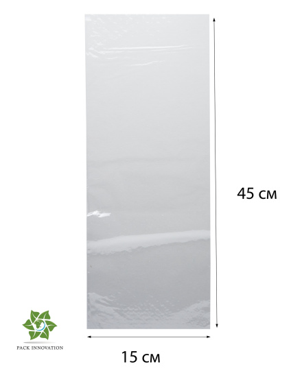 Пакет фасовочный ПП с микроперфорацией для свежей зелени, 14х45 см, 25 мкм, 200 шт.