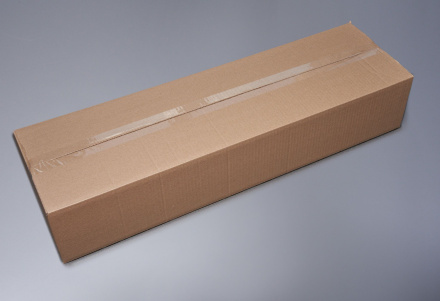 Коробка картонная, 85х25х15 см, объем 31,9 л, 20 шт. (Гофрокороб, 850х250х150мм )