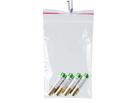 Пакет с замком Zip-Lock (Зип лок), 8х12 см, 60 мкм, с европодвесом, сверхпрочный, 3000 шт.