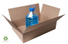 Коробка картонная, 52х35х12 см, объем 21,8 л, 10 шт. (Гофрокороб, 520х350х120 мм )
