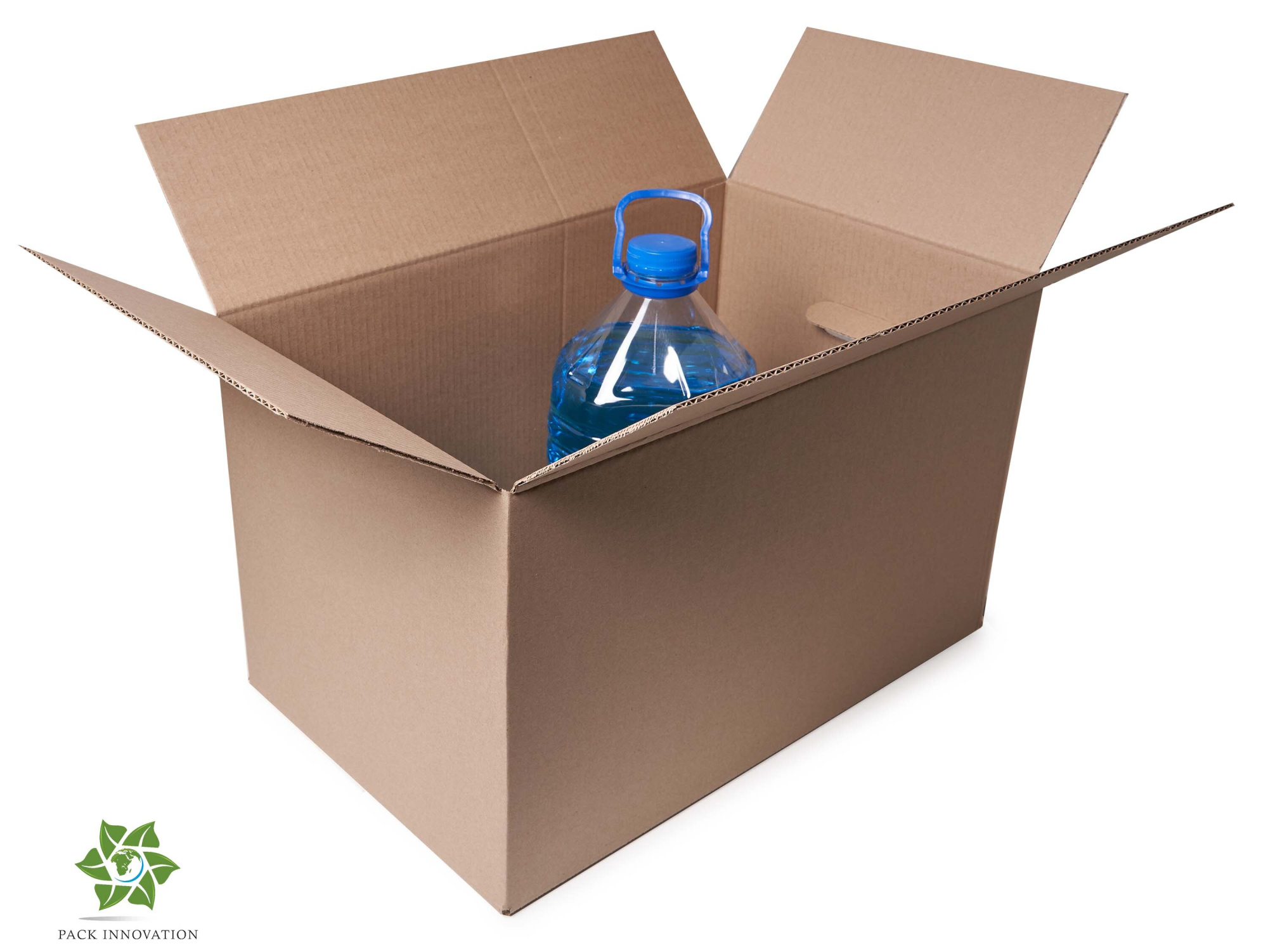 Коробка картонная, 50х30х30 см, БЕЗ РУЧЕК, объем 45 л, 10 шт. (Гофрокороб, 500х300х300 мм )