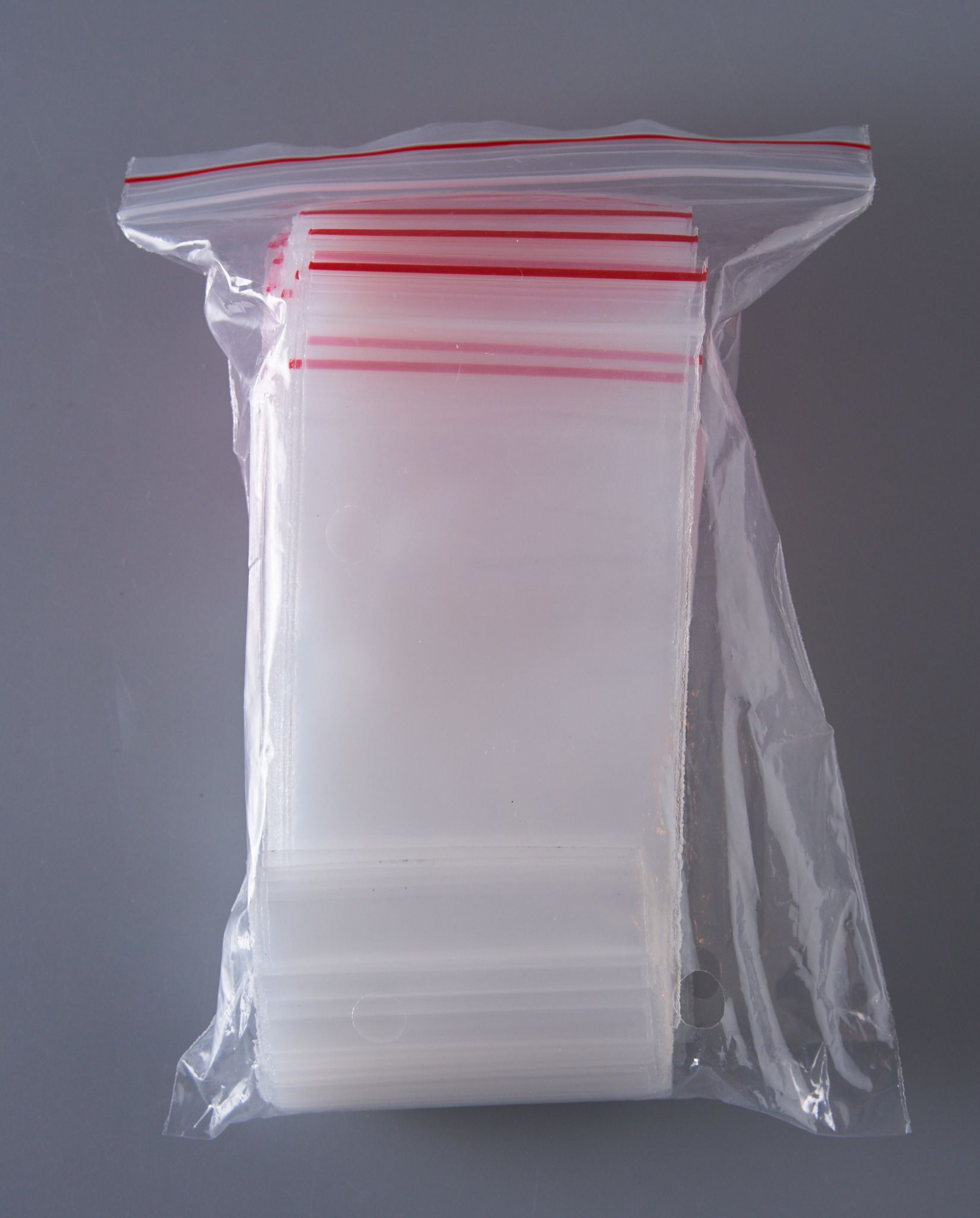 Пакет с замком Zip-Lock (Зип лок), 7х12 см, особопрочный, 80 мкм, 100 шт.