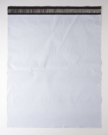 Курьерский пакет (сейф пакет), 500х600+40, с клеевым клапаном, без кармана, 60 мкм, 500 шт.