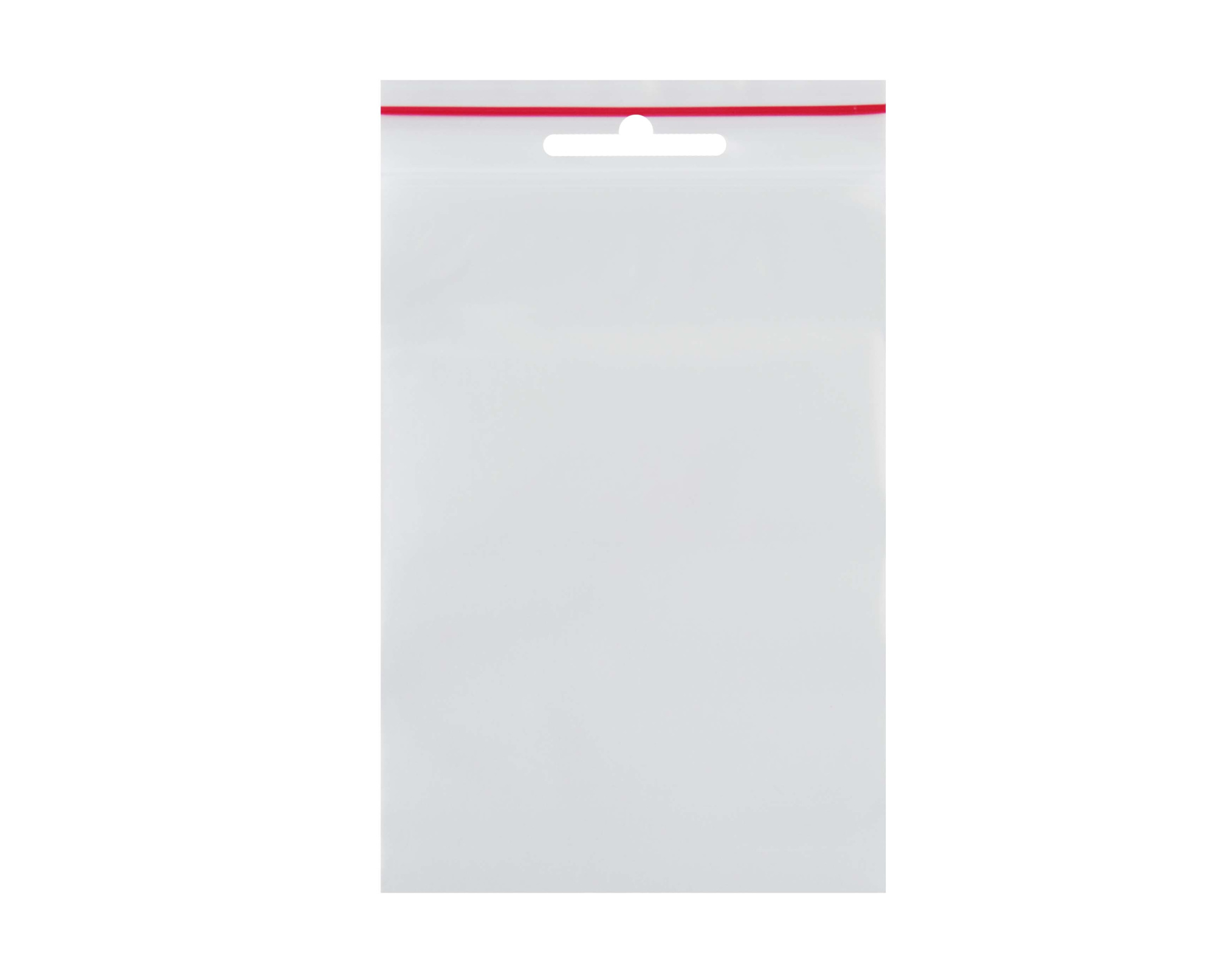 Пакет с замком Zip-Lock (Зип лок), 8х12 см, 60 мкм, с европодвесом, сверхпрочный, 200 шт.