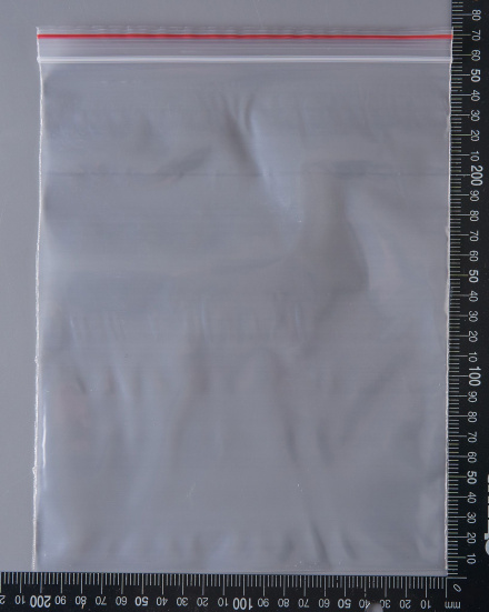 Пакет с замком Zip-Lock (Зип лок), 20х25 см, особопрочный, 80 мкм, 500 шт.