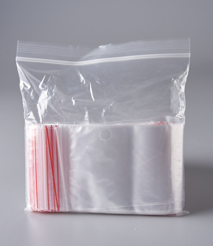 Пакет с замком Zip-Lock (Зип лок), 8х12 см, 40 мкм, 2000 шт.