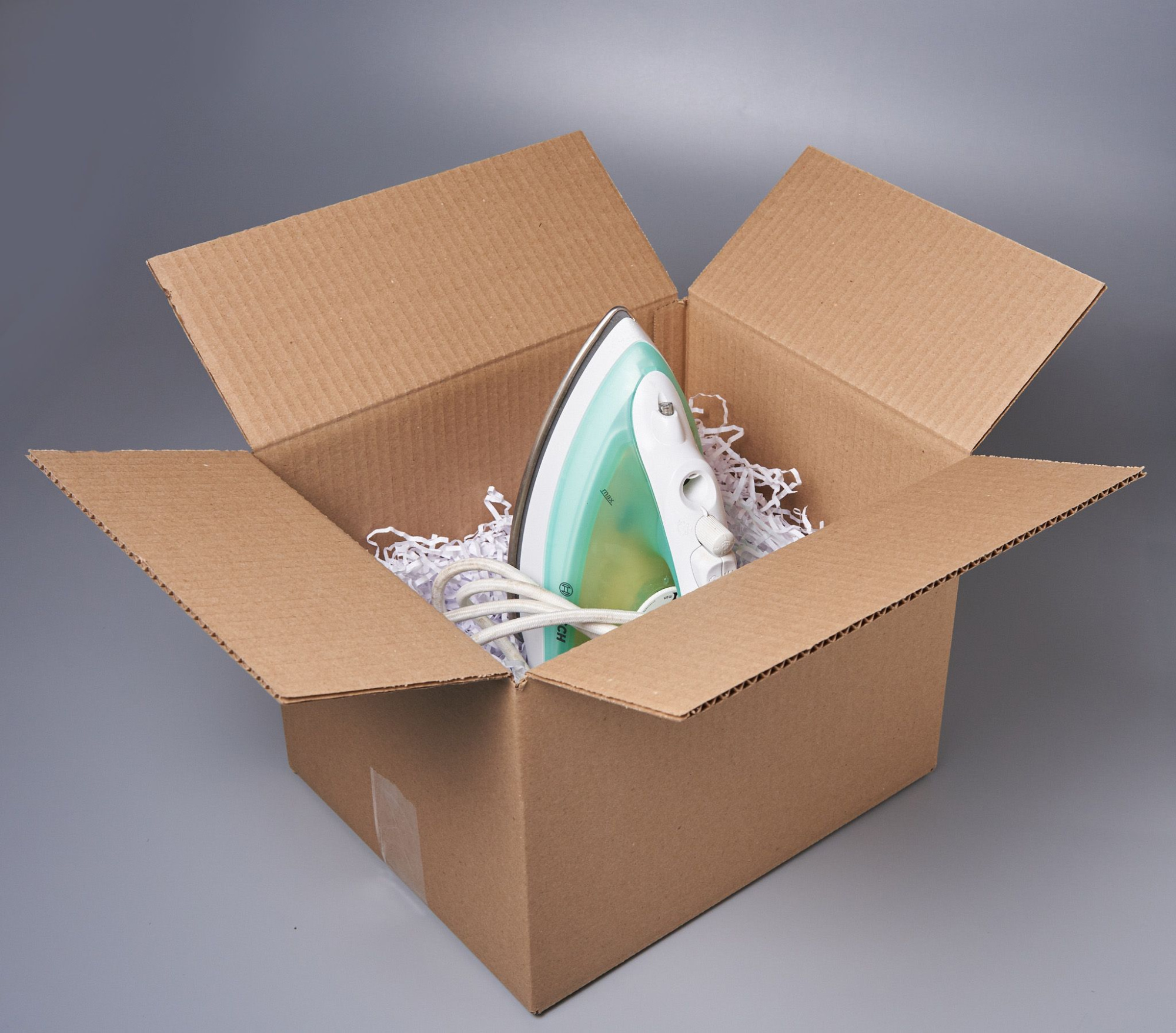 Коробка картонная, 29,5х24х22 см, объем 15,6 л, 25 шт. (Гофрокороб, 295х240х220мм )