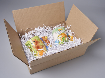 Коробка картонная, 30х22х7 см, объем 4,6 л, 40 шт. (Гофрокороб, 300х220х70 мм )