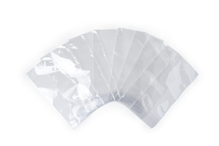 Пакет упаковочный БОПП, 7х17 см, с донной складкой 2+2 см, 30 мкм, 100 шт.