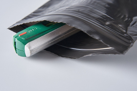 Пакет с замком Zip-Lock (Зип лок), 13х17 см, сверхпрочный, 60 мкм, черный металлик, 200 шт.