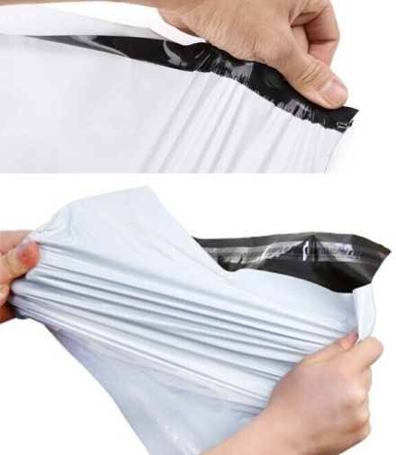 Курьерский пакет (сейф пакет), 500х500+40, с клеевым клапаном, без кармана, 60 мкм, 500 шт.