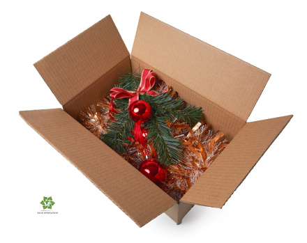 Коробка картонная, 30х20х10 см, объем 6,0 л, 100 шт. (Гофрокороб, 300х200х100 мм )