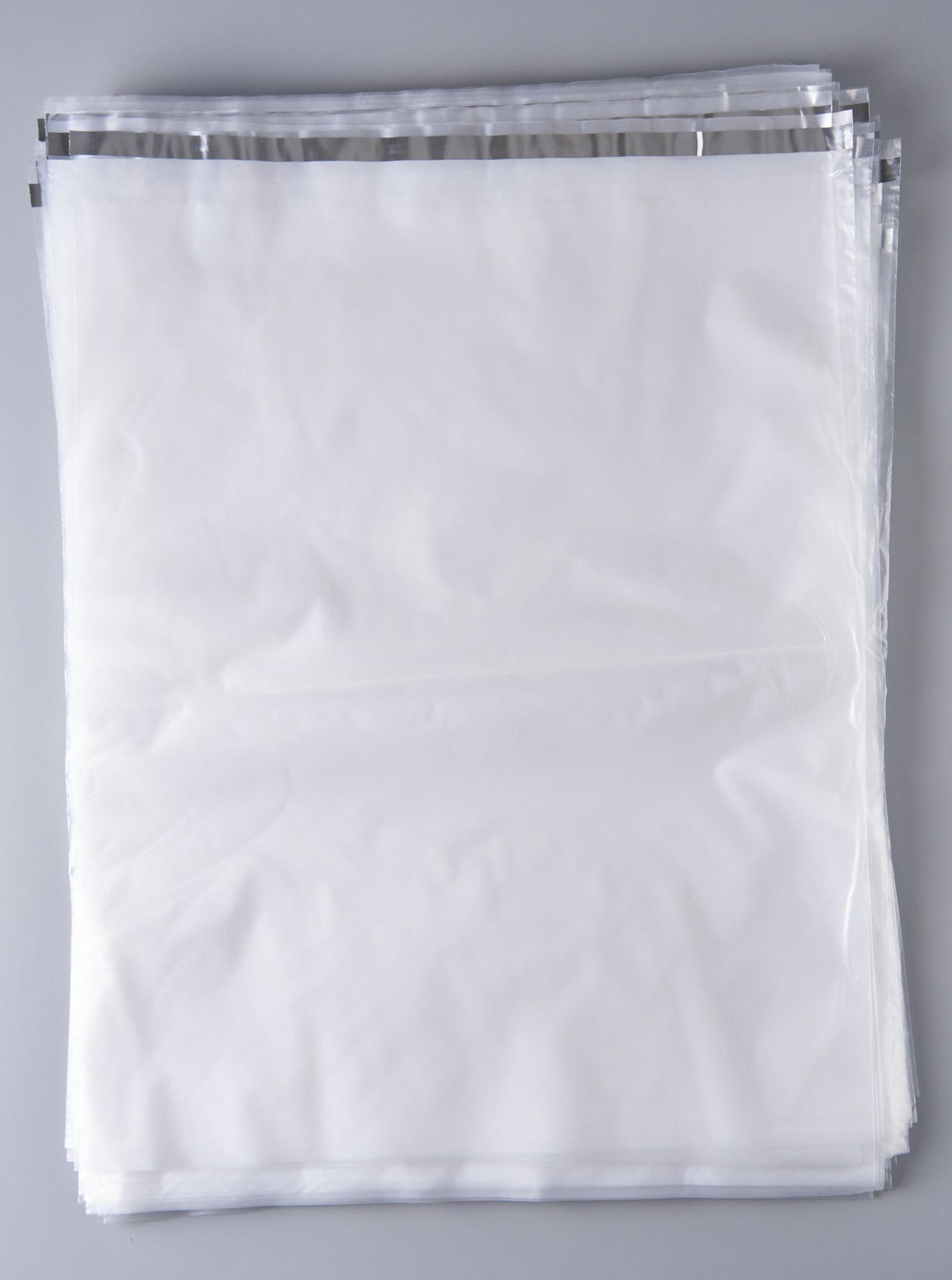 Курьерский пакет, ПРОЗРАЧНЫЙ, 400х500+40 мм, с клеевым клапаном, 30 мкм. (сейф пакет) 400 шт.