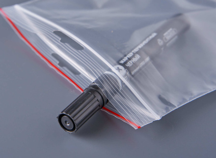 Пакет с замком Zip-Lock (Зип лок), 15х22 см, 60 мкм, с европодвесом, сверхпрочный, 100 шт.