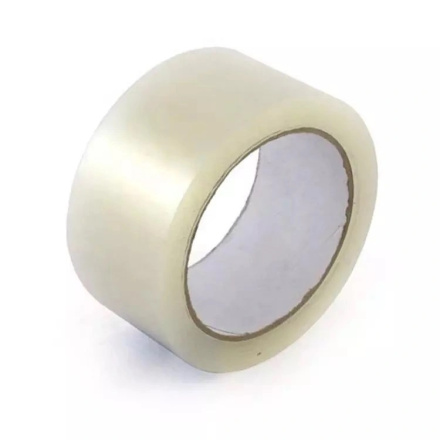 Клейкая лента упаковочная скотч 48 мм х 66 м, 45мкм, прозрачный 12 шт.