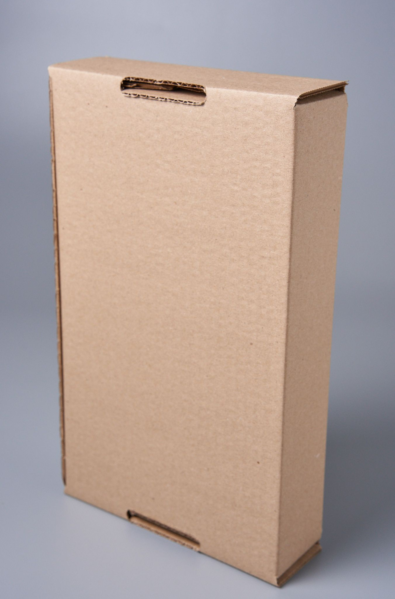 Коробка картонная самосборная, 26,5х16,5х5 см, объем 2,19 л, 80 шт. (Гофрокороб 265х165х50 мм, короб самосборный)