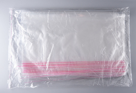 Пакет упаковочный ПП с клеевым клапаном, 60х70+5 см, особопрочный, 30 мкм, 50 шт.