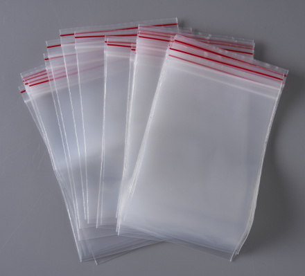 Пакет с замком Zip-Lock (Зип лок), 10х15 см, ультрапрочный, 100 мкм, 100 шт.