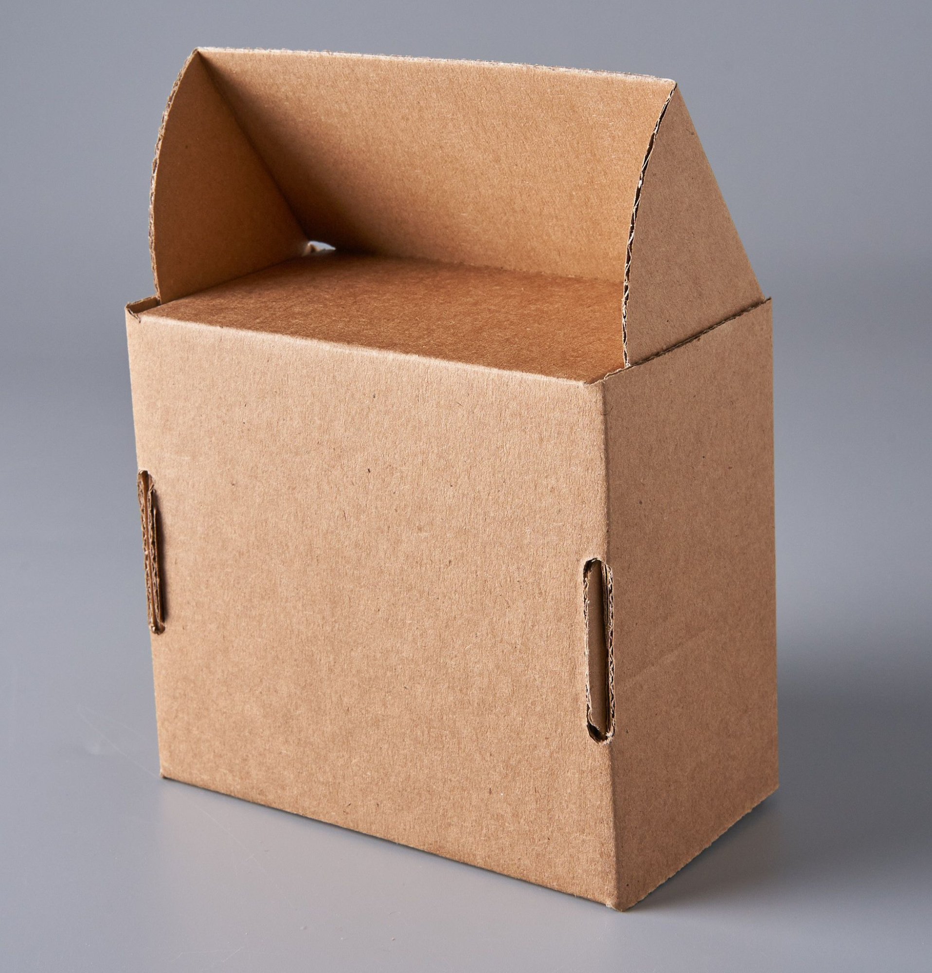 Коробка картонная самосборная, 10х10х6 см, объем 0,6 л, 50 шт, (Гофрокороб 100х100х60 мм, короб самосборный, почтовый).