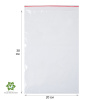 Пакет с замком Zip-Lock (Зип лок), 20х30 см, 40 мкм, 100 шт.