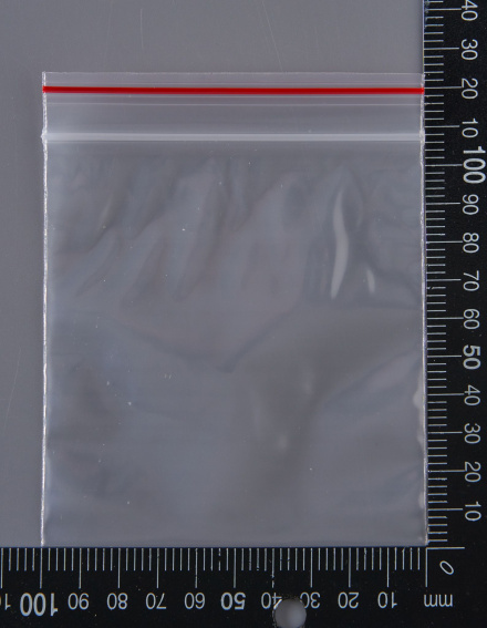 Пакет с замком Zip-Lock (Зип лок), 10х10 см, 100 мкм, 200 шт.