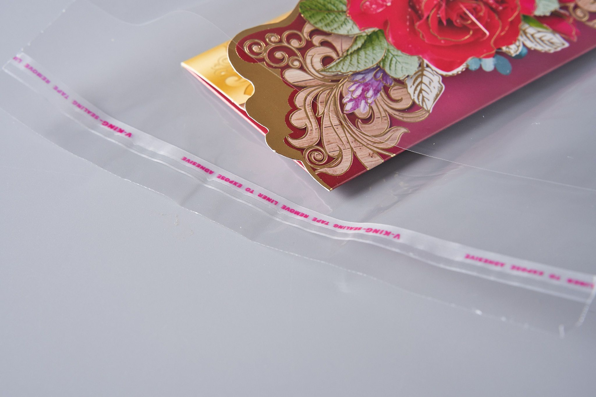 Пакет упаковочный ПП с клеевым клапаном, 20х30+5 см, 25 мкм, 200 шт.