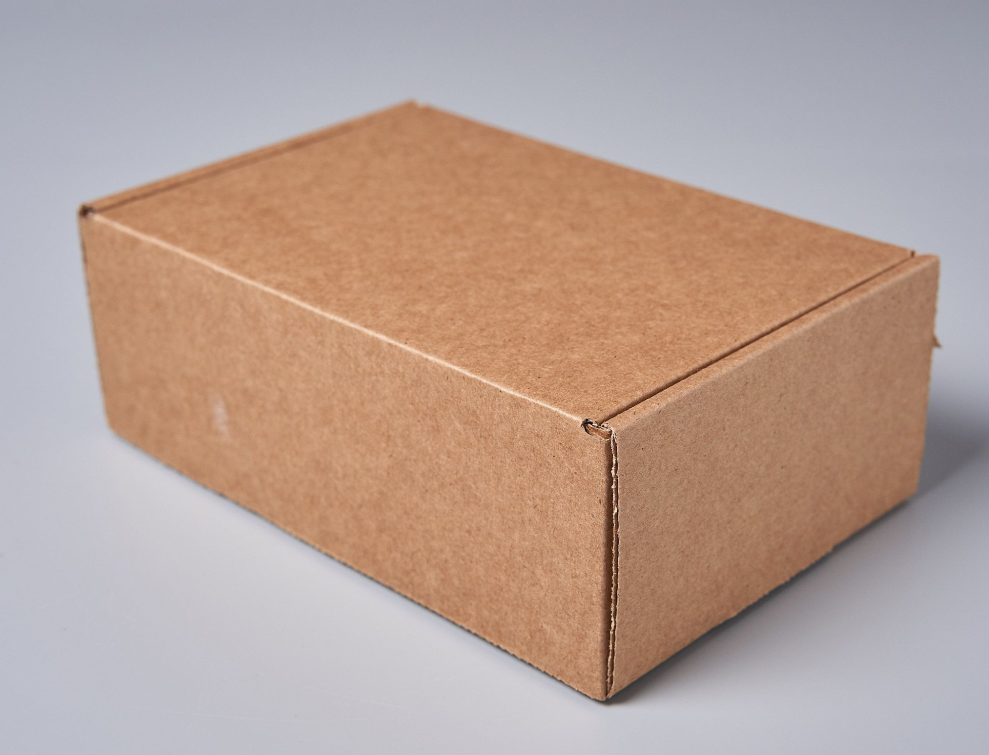 Коробка картонная самосборная, 16х11х6 см, объем 1 л, 100 шт, (Гофрокороб 160х110х60 мм, короб самосборный, почтовый).