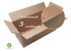 Коробка картонная, 35х15х15 см, объем 7,9 л, 35 шт. (Гофрокороб, 350х150х150 мм )