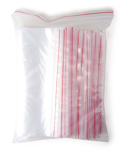 Пакет с замком Zip-Lock (Зип лок), 30х40 см, ультрапрочный, 100 мкм, 500 шт.