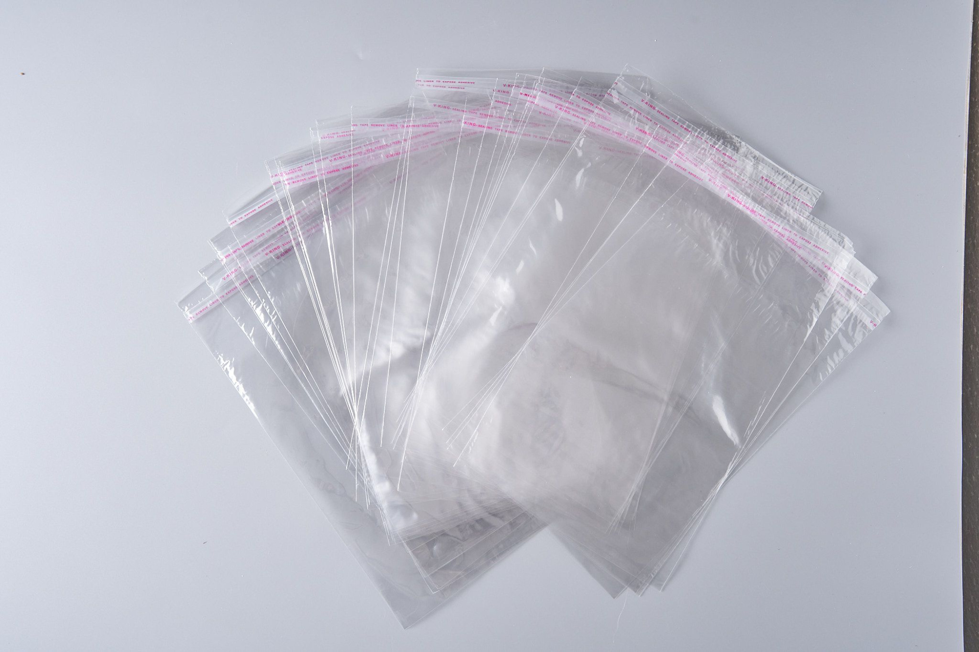 Пакет упаковочный ПП с клеевым клапаном, 16х22+6 см, 25 мкм, 500 шт.