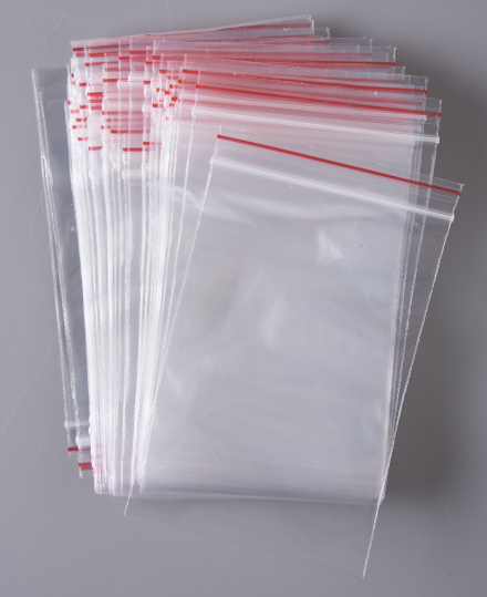 Пакет с замком Zip-Lock (Зип лок), 8х12 см, 40 мкм, 500 шт.