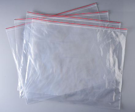 Пакет с замком Zip-Lock, 50Х40 см, 45 мкм (Замок по широкой стороне) 200 шт.