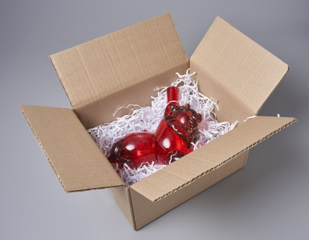 Коробка картонная, 25х19х14 см, объем 6,0 л, 150 шт. (Гофрокороб, 250х190х140 мм )