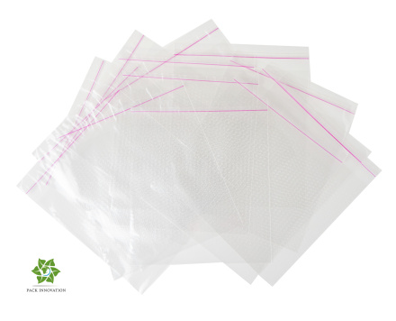 Пакет упаковочный БОПП с клеевым клапаном, с перфорацией, 20х20+4 см, 30 мкм, 200 шт.