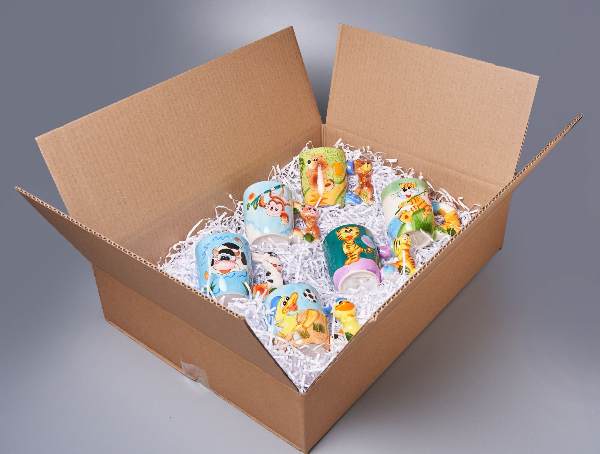 Коробка картонная, 50х36х10 см, объем 18 л, 25 шт. (Гофрокороб, 500х360х100мм )