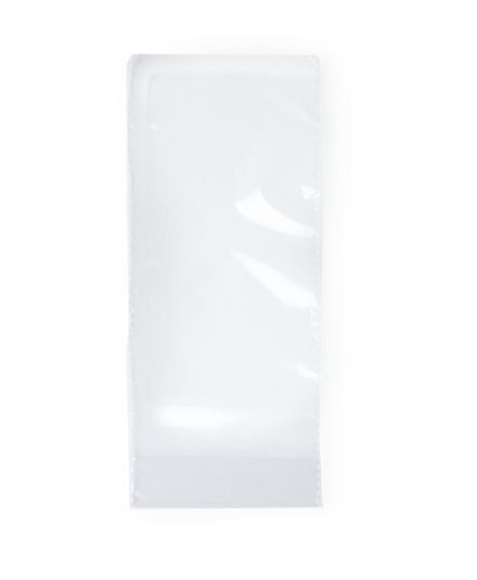 Пакет упаковочный БОПП, 7х17 см, с донной складкой 2+2 см, 30 мкм, 100 шт.